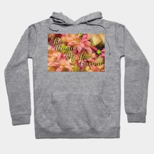 The Magic Of The Season Poinsettias Digital Art Hoodie